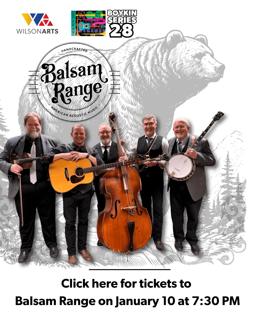 Click here for tickets to Balsam Range